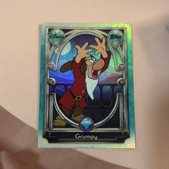 2025 Topps Disney Wonder Tier 2 Foil Card-#102 Grumpy - Picture 1 of 2